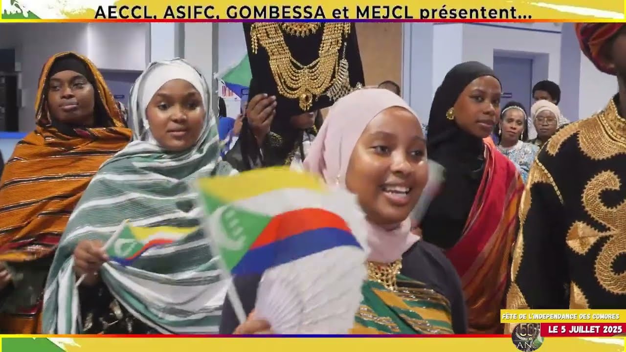 fête de l'indépendance des Comores 2025 à Lyon -épisode 6-(Thème Mariage & mode)