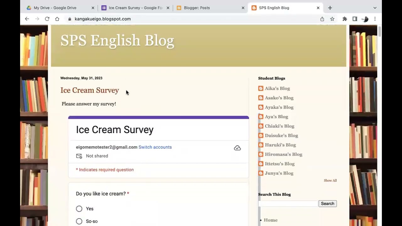 How to embed / include a Google Forms Survey on your website (Basic Introduction)