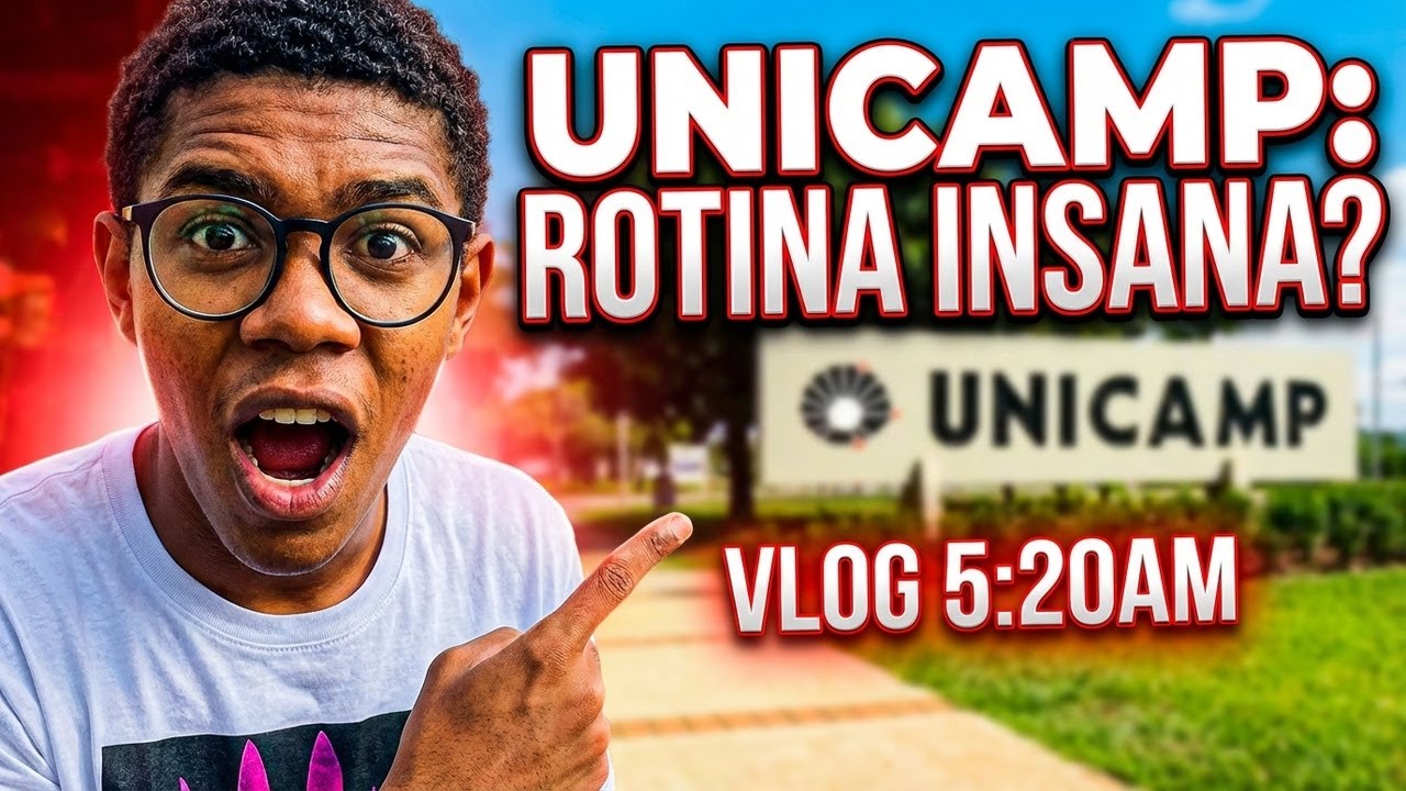 STUDY VLOG faculdade| Rotina de um estudante na Unicamp.