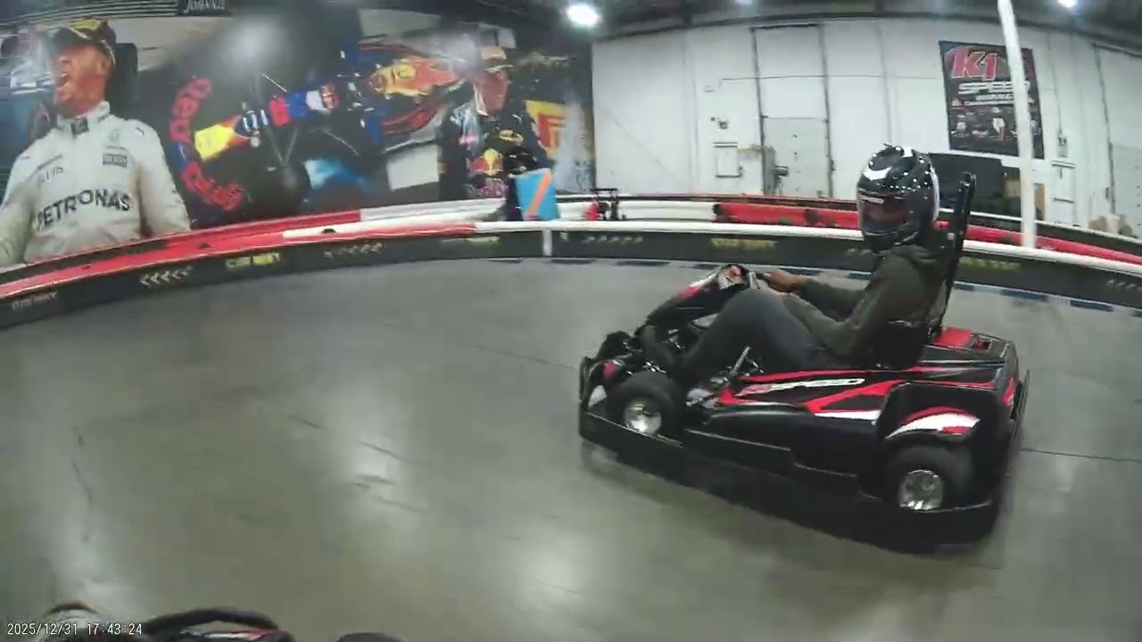 K1 speed Mississauga -Junior race. Dec 31 , 2025. First out of 12 racers