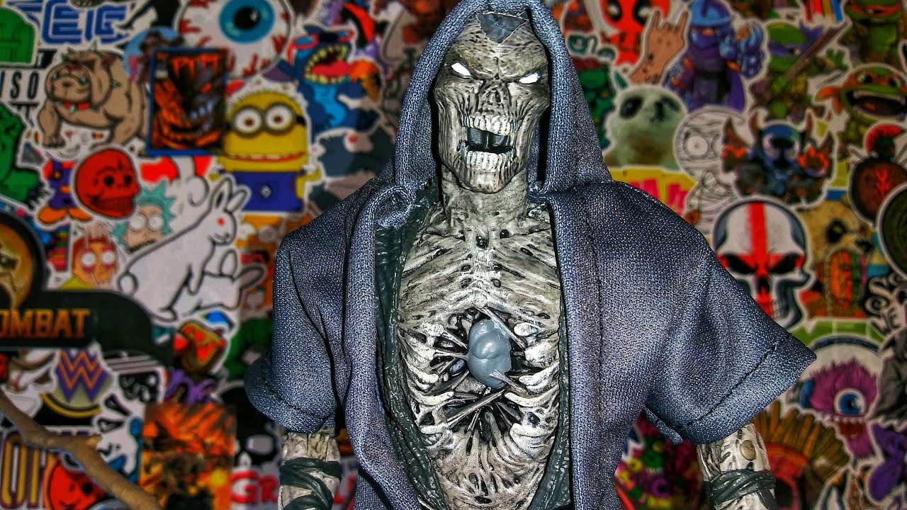 NEKRON 💀 CUSTOM DC BLACKEST NIGHT MCFARLANE REVIEW!
