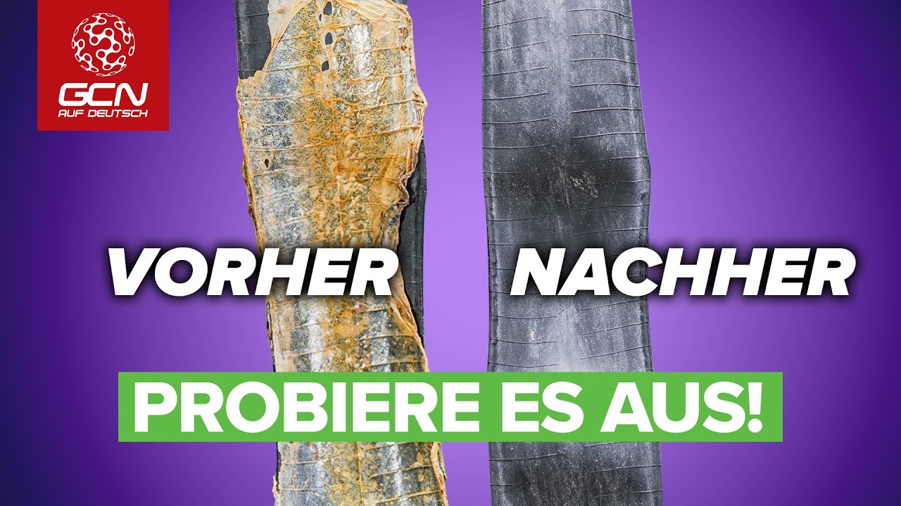 So kriegst du deine Tubeless-Reifen wieder sauber!