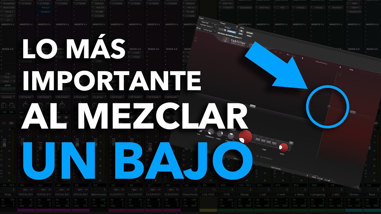 Técnica Poderosa de Mezcla para BAJO | Cuerpo, definición y potencia