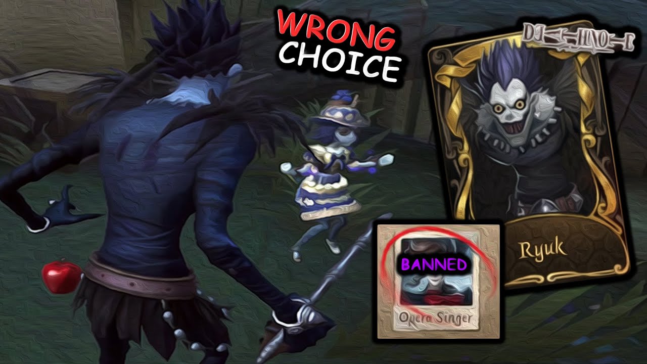 When Survivors Prefer To Ban The New Hunter Rather Than The Gecko Mutant | Identity V Ryuk Gameplay