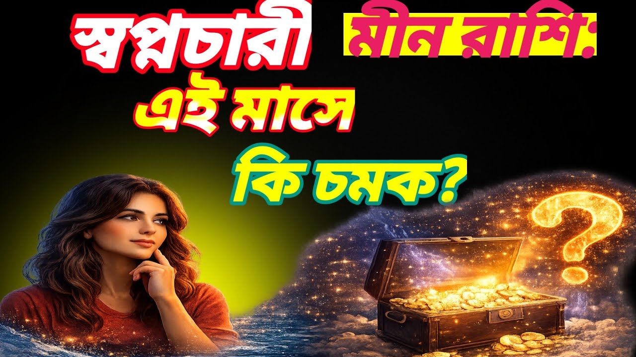 ♓ স্বপ্নচারী মীন রাশি: এই মাসে জীবনে কী চমক অপেক্ষা করছে?