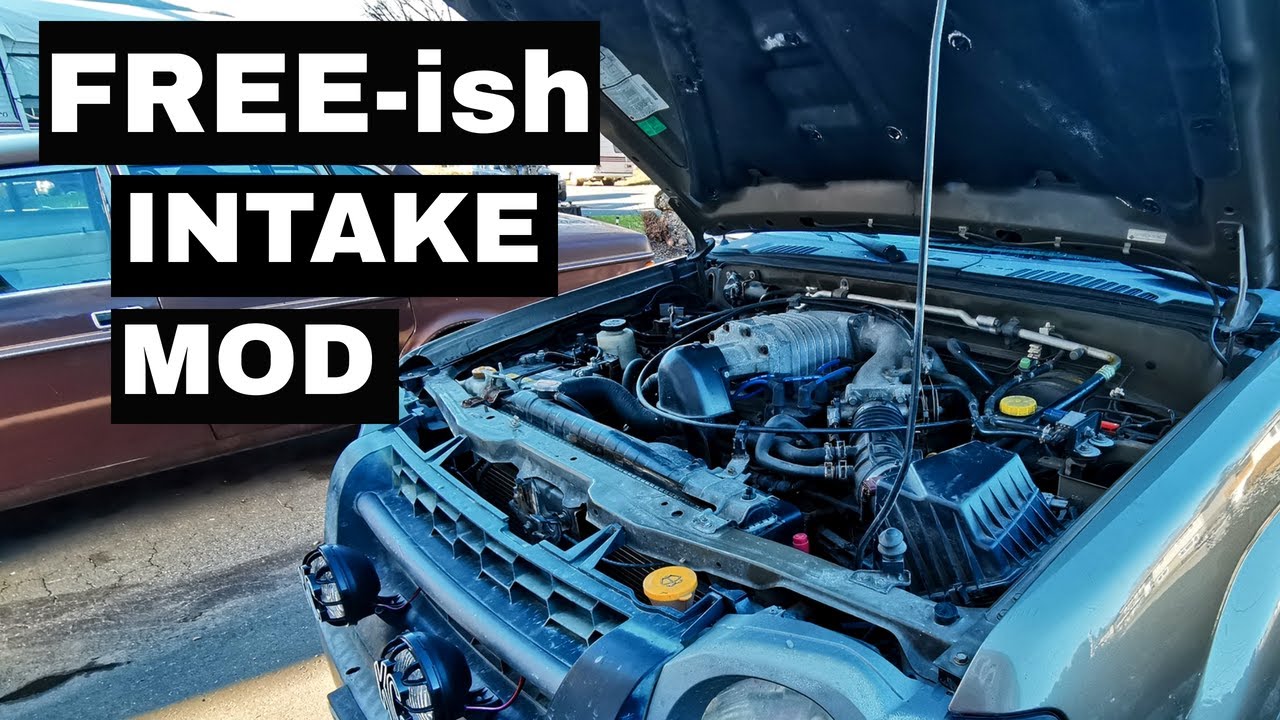 First Gen Xterra Intake Mod