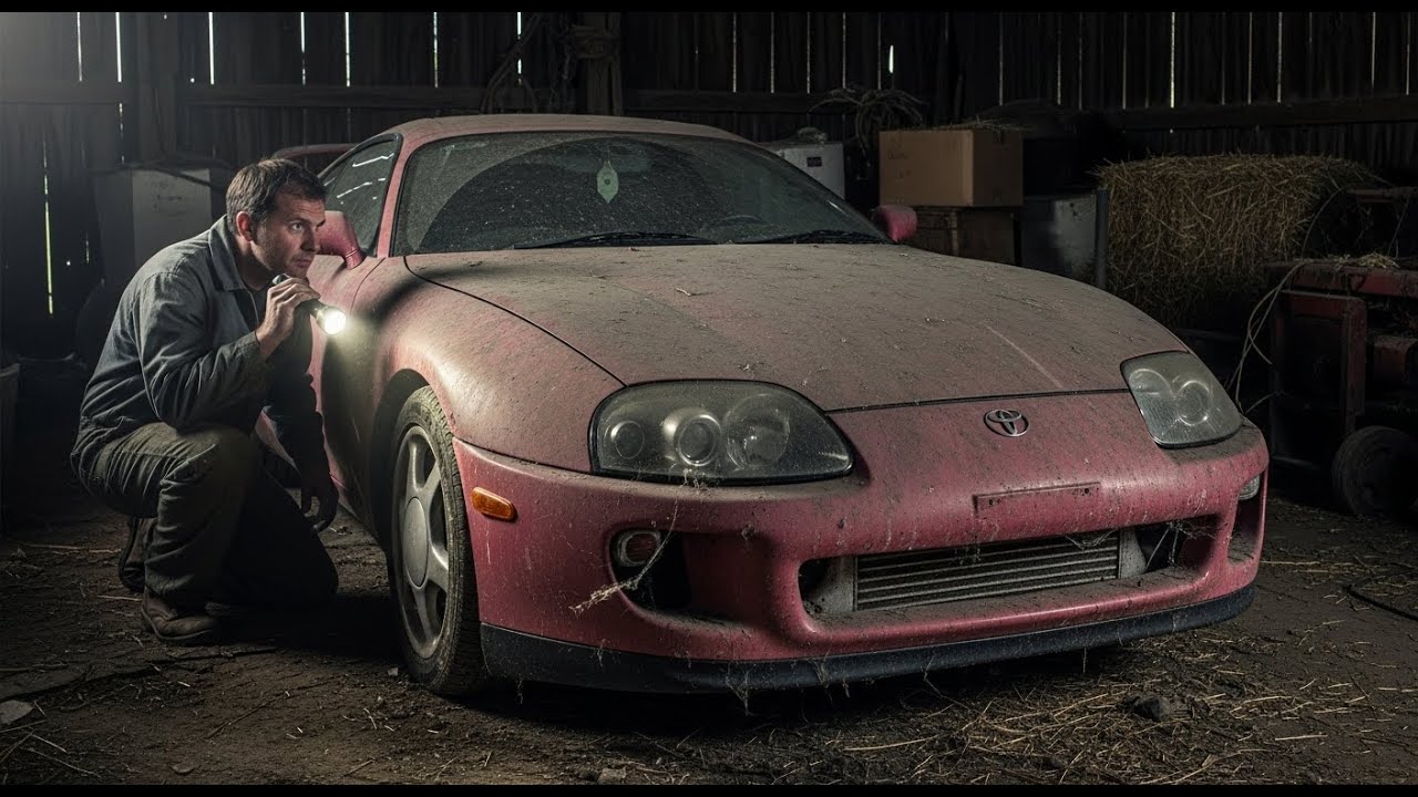 Restoring an Abandoned 1994 Toyota Supra MK4 - Full ASMR Rebuild (AI Generated)