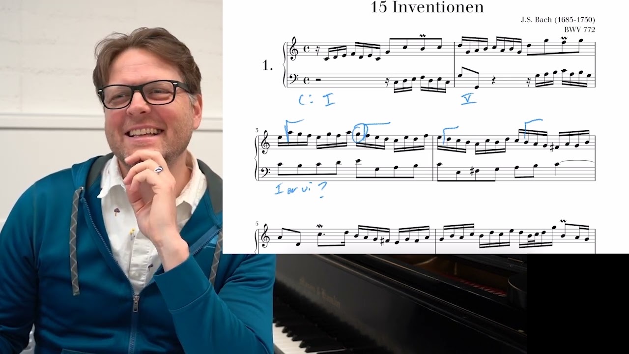 Bach's Techniques: Invention 1 (part 1 of 2)