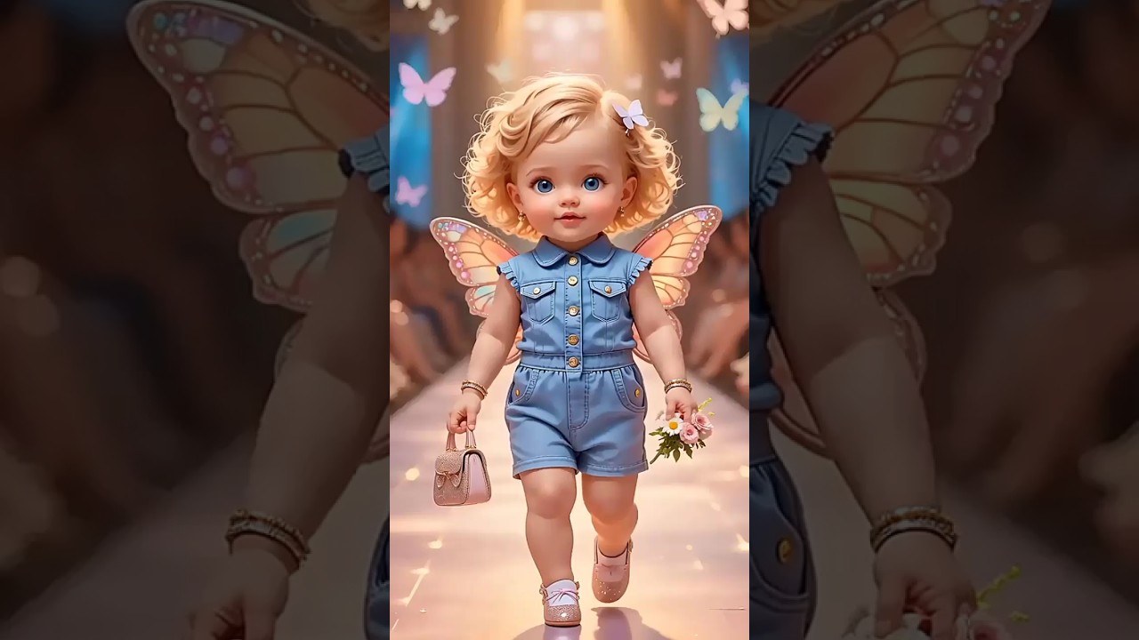 This Baby Doll Has REAL butterfly wings? ❤️🦋