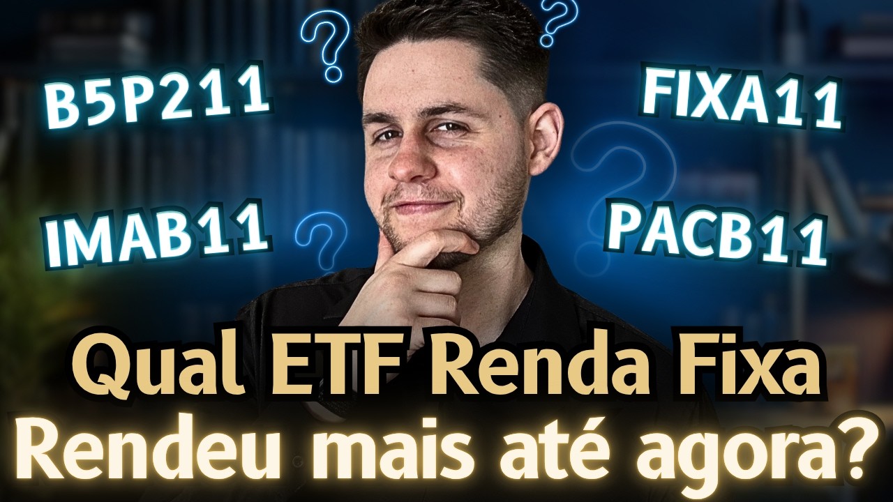 Qual &eacute; o ETF de Renda Fixa MAIS RENT&Aacute;VEL em 2025 (at&eacute; agora)?