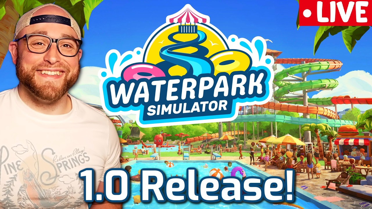 Waterpark Simulator 1.0 First Look!