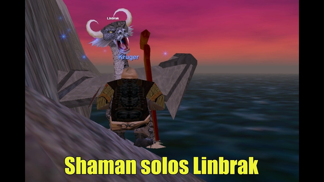 Shaman Kills Linbrak, Western Wastes, P99 EverQuest
