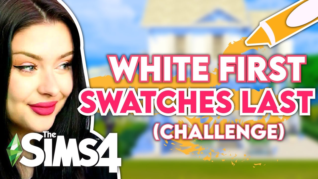 Пробуем НОВУЮ РАСКРАСКУ в строителе Sims 4