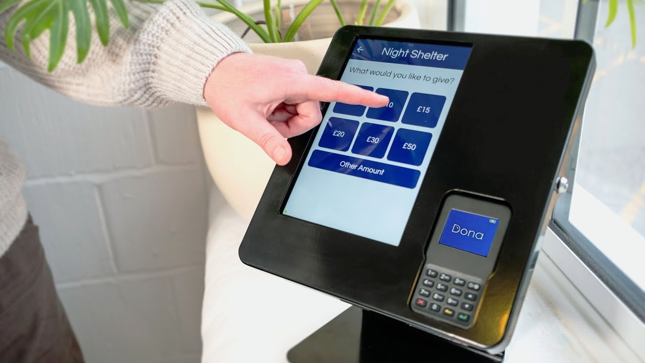 How Digital Donation Boxes inspire higher average donations and collect Gift Aid for charities.