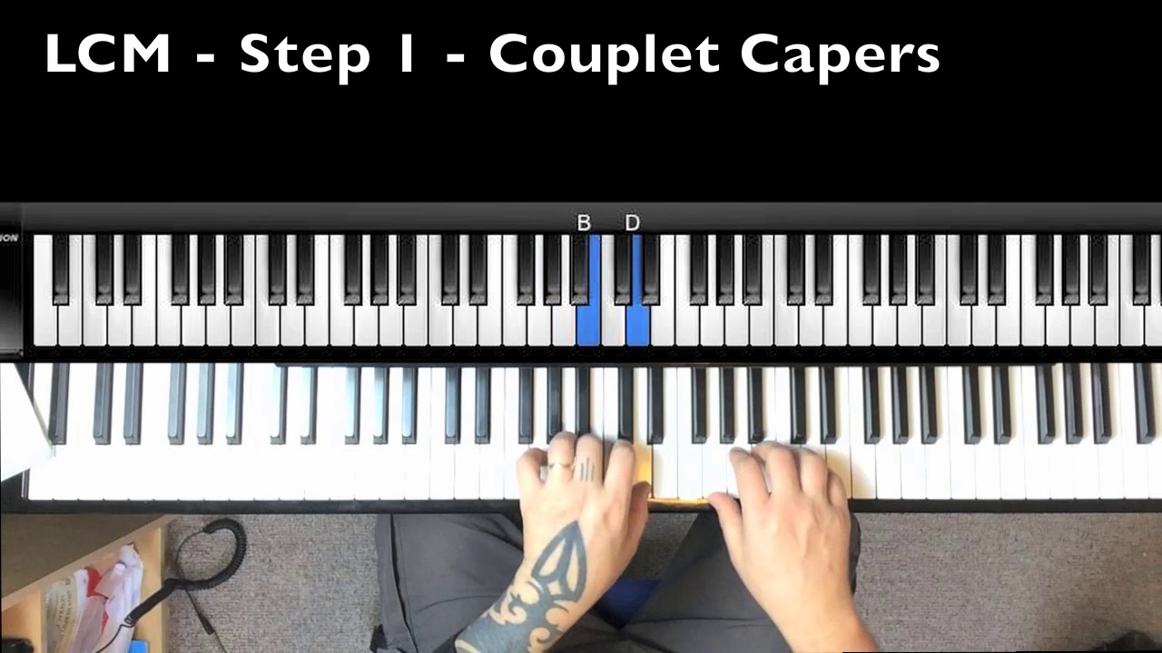 LCM piano - Step 1 - Couplet Capers