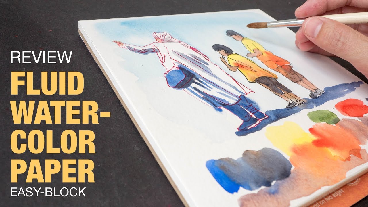 Review: Fluid Watercolour Paper Easy-Block