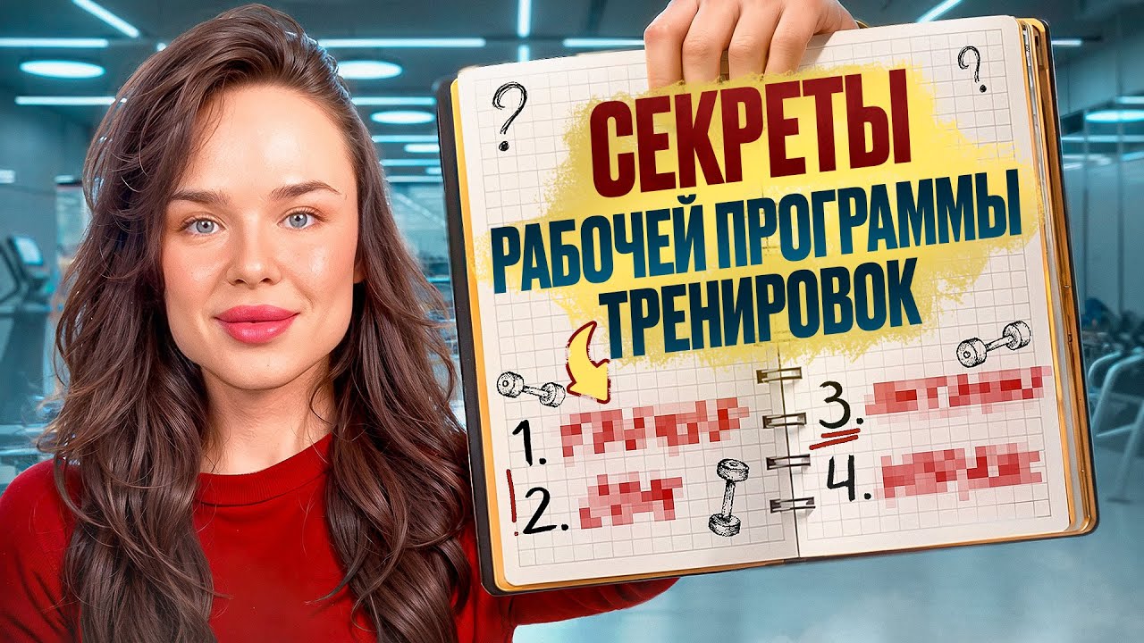 Как составить себе РАБОЧУЮ  программу тренировок