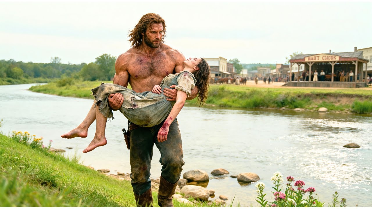 The Giant Cowboy Took Her From the Auction — And Carried Her Straight to the River