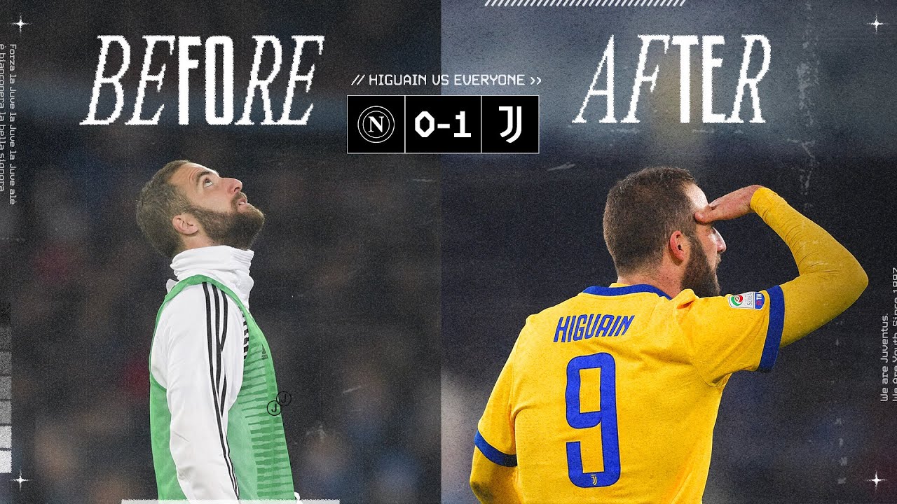HIGUAÍN vs EVERYONE | Napoli 0-1 Juventus | Throwback SERIE A 2017/18