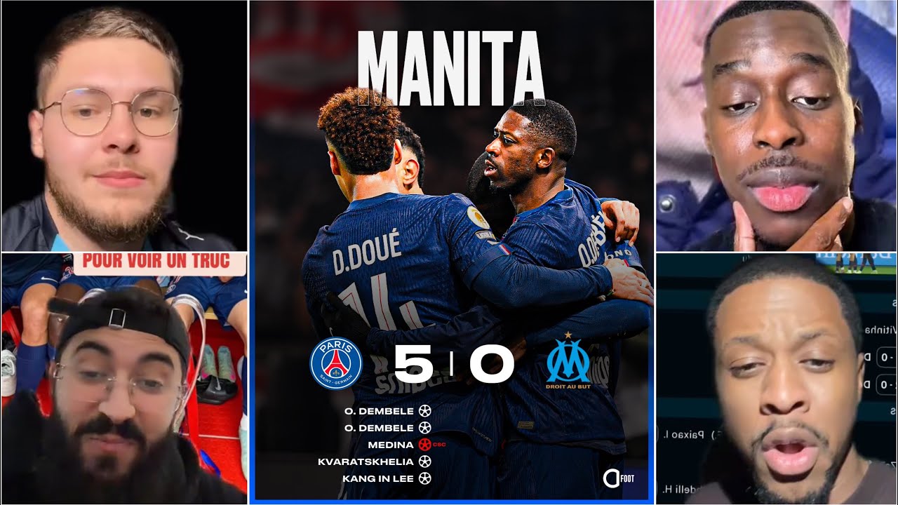 🚨🤬COLÈRE DES MARSEILLAIS APRÈS L’HUMILIATION FACE AU PSG 🥲
