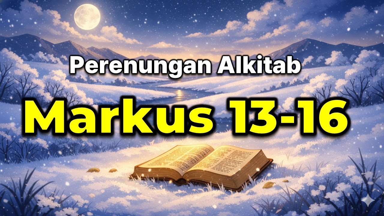 🎧Markus 13-16📖 |  | Pembacaan Alkitab untuk Meditasi, Renungan, Penyembuhan & Tidur Nyenyak