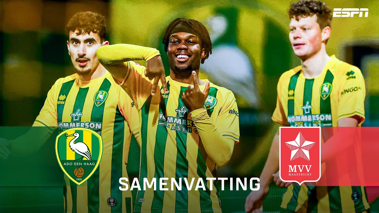 🌟 Joel Ideho is OP STOOM voor ADO! 🟡🟢  | Samenvatting ADO Den Haag - MVV Maastricht