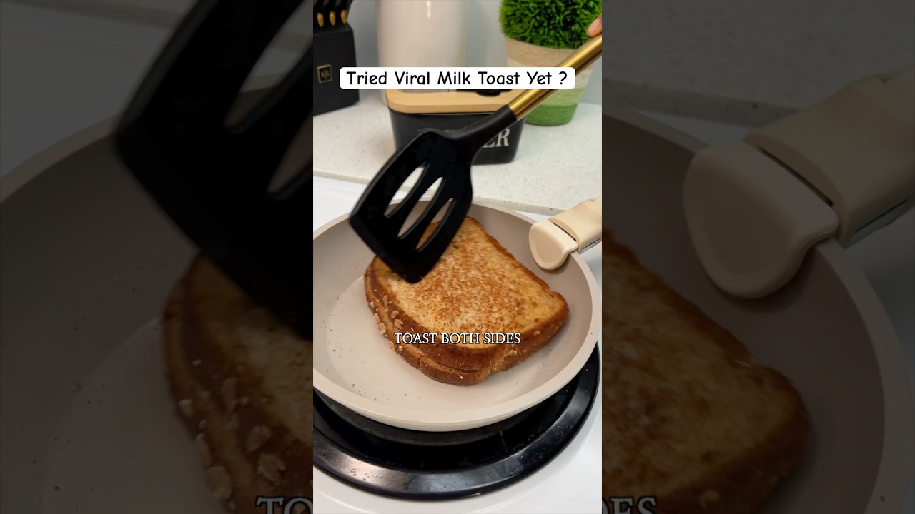 5 Mins Viral Milk Toast - Instant Snacks Idea