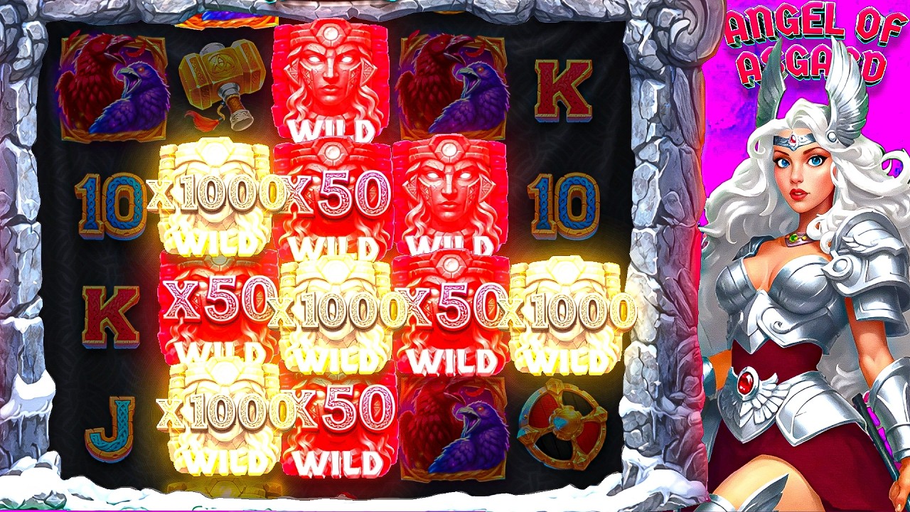I AMLOST GOT A MAX WIN ON ANGEL OF ASGARD!