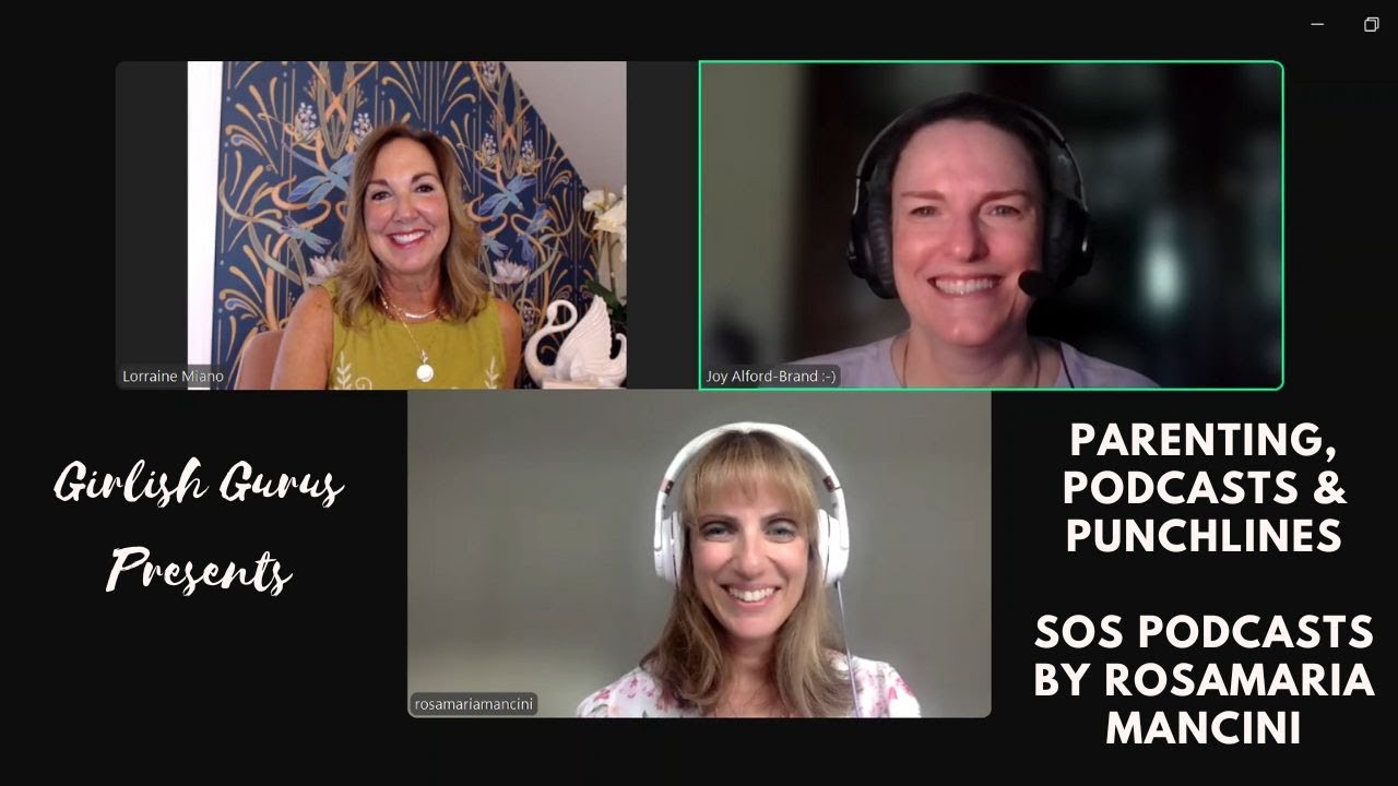 Parenting, Podcasts & Punchlines: A Cross-Cultural Memoir with Rosamaria Mancini