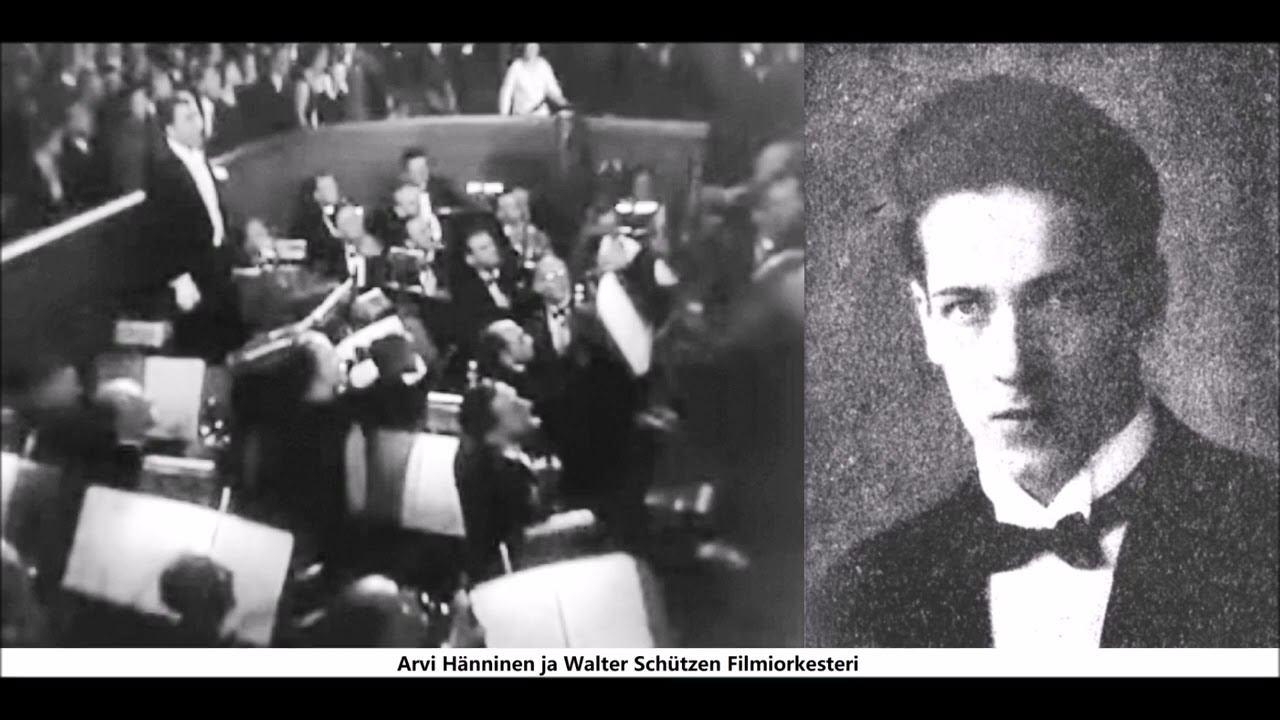 MAANPAKOLAISEN KAIPAUS, Arvi Hänninen ja Walter Schützen Filmiorkesteri levyttivät Berliinissä 1934