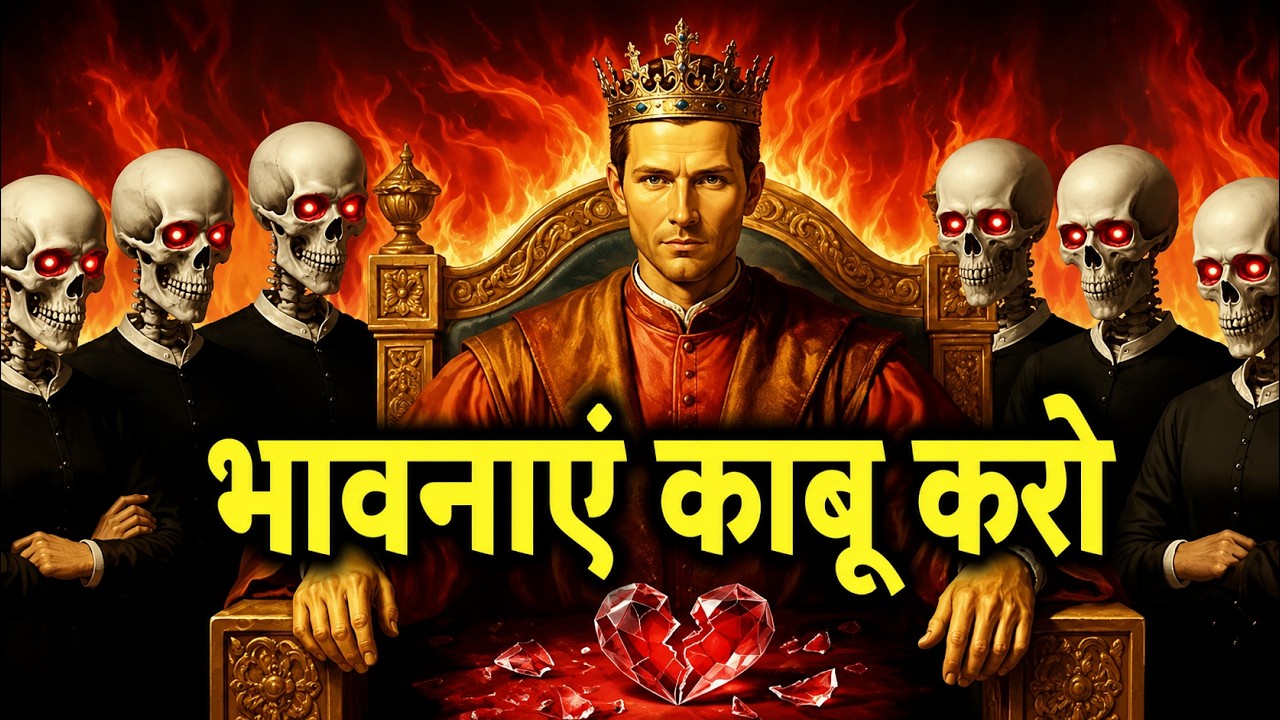 Dark Psychology  कुछ भी महसूस मत करो | यही तरीका है सब कुछ जीतने का-MachiavelliMindset