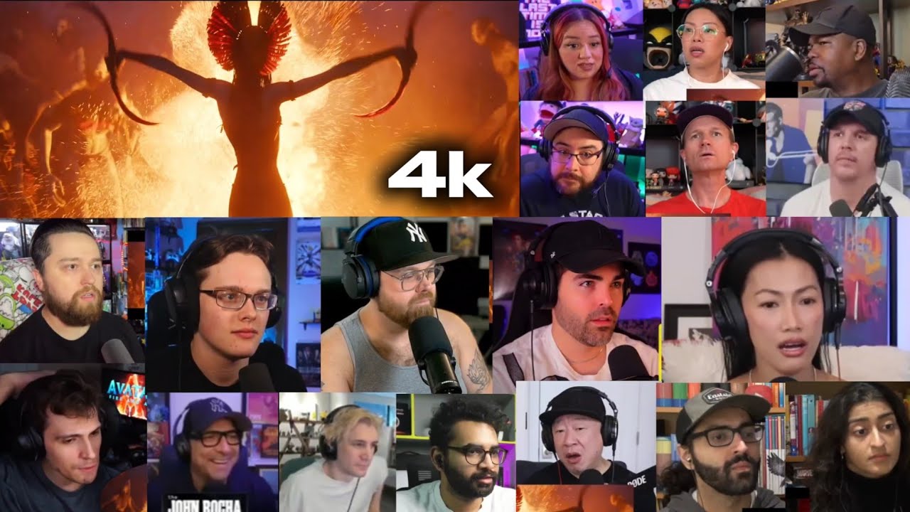 Avatar: Fire and Ash | New Trailer Reaction Mashup 