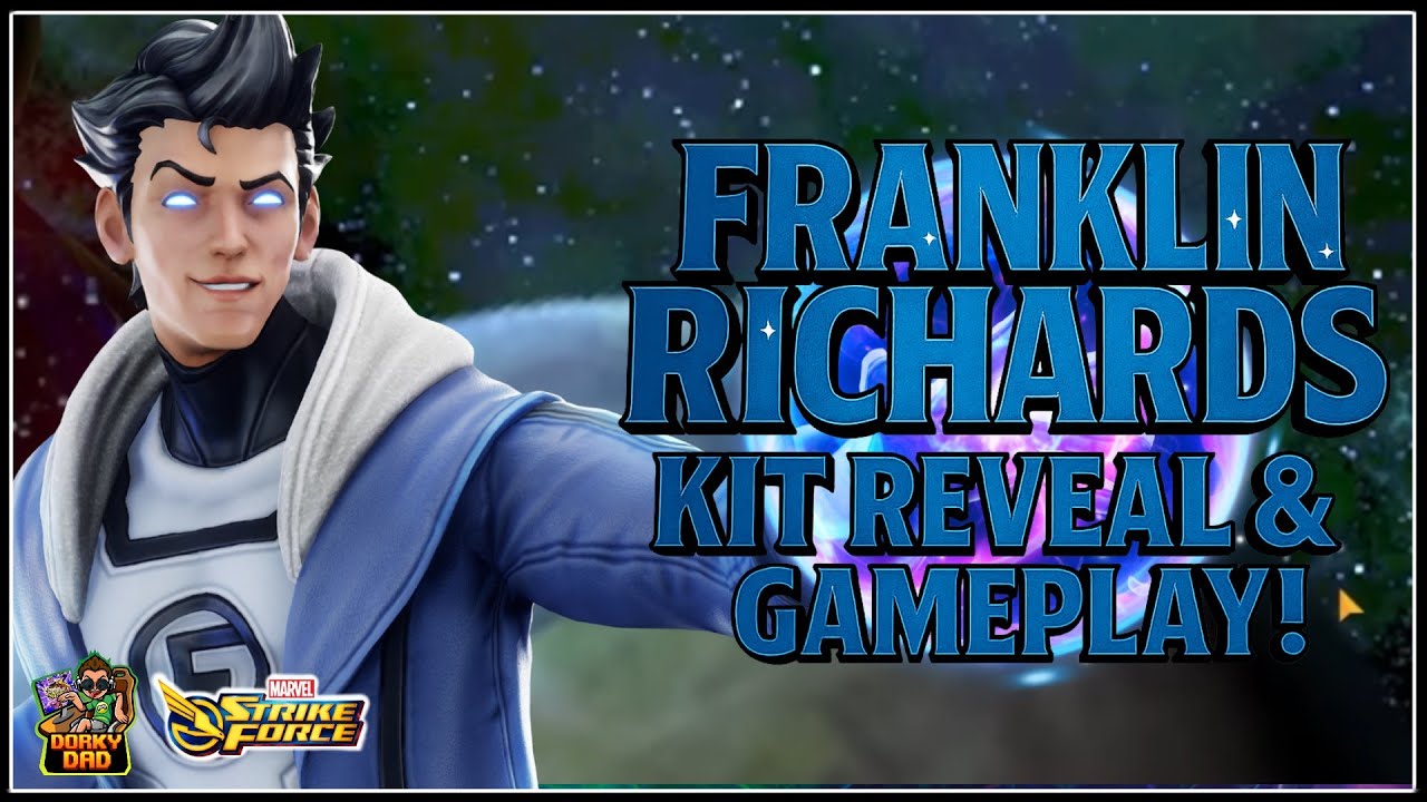 Franklin Richards Is AMAZING! | Exclusive Kit + Gameplay Reveal! | Marvel Strike Force