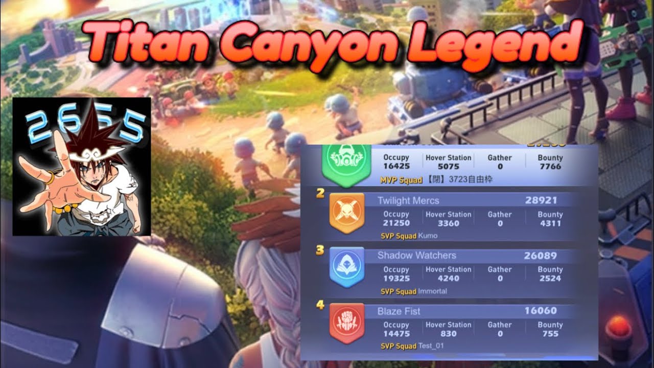 Top war | Titan Canyon Legend - Kumo pov