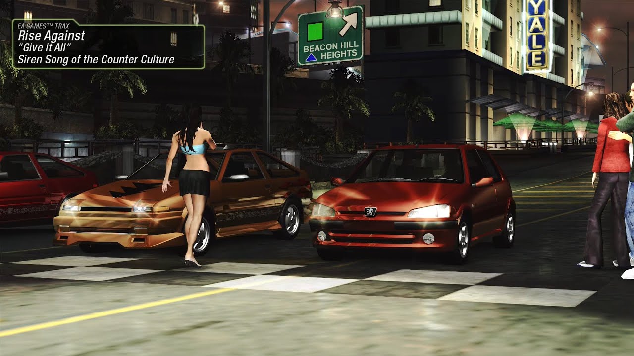 Need for Speed Underground 2 - Carreer/Carreira com Peugeot 106 - HARD