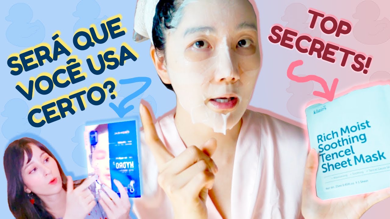 O QUE NÃO TE CONTAM SOBRE A SHEET MASK | Guia completo de como usar | Patty Simões Feat. EuniUnni
