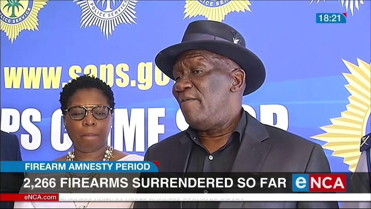 Over 2000 guns surrounded at various police stations: Cele