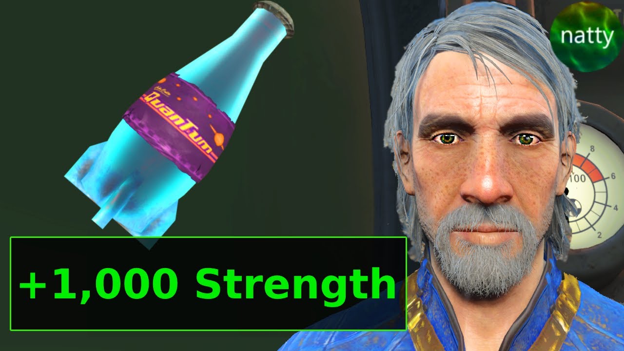 Fallout 4, but Nuka Cola is 1000% Stronger