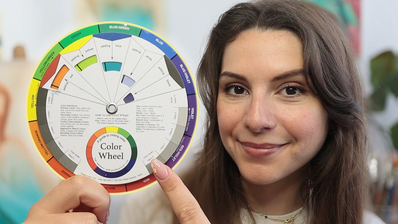 COME USARE LA RUOTA CROMATICA per imparare la TEORIA DEL COLORE!