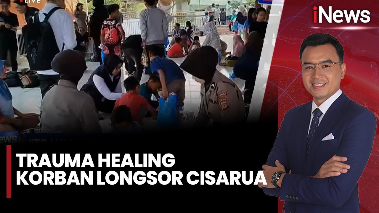 Trauma Healing Korban Longsor Cisarua | iNews Malam (28/01)