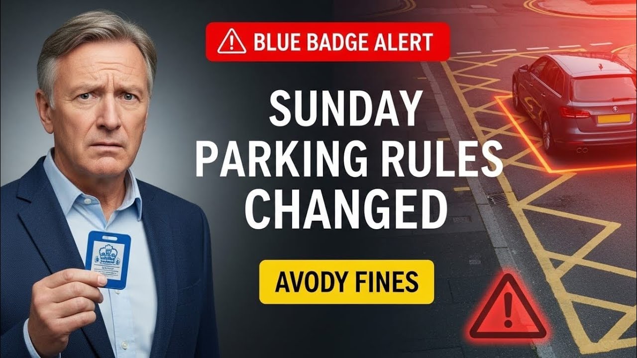 Blue Badge Parking Rules 2026 UK | Sunday Changes You Must Know