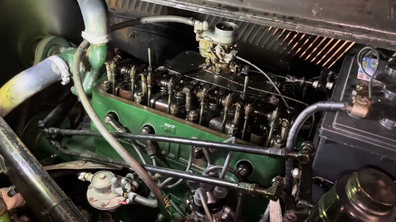 Citro&euml;n Traction Avant - after adjustment the valves