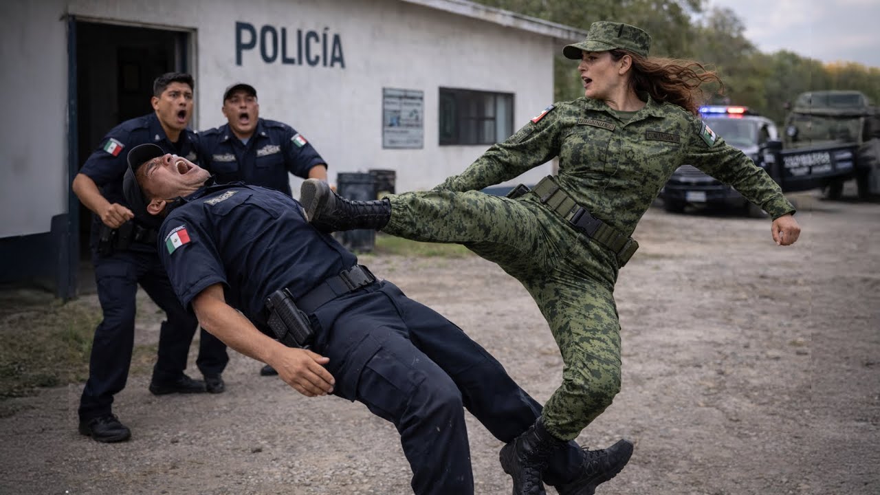 UNIFORMADOS CORRUPTOS HUMILLARON A UNA COMANDANTE DEL EJÉRCITO Y ENCERRARON A SU PADRE — SIN SABER..