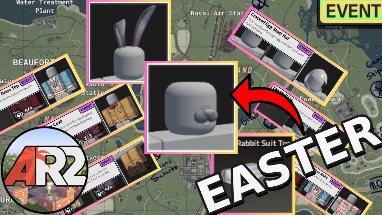 ALL EASTER CLOTHING ITEMS Cosmetic Loot Guide!!! - Apocalypse Rising 2 (2026)