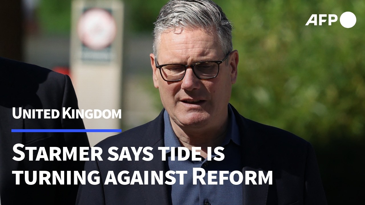 'Tide is turning' against Reform UK, says Starmer after Labour's Burnham wins by-election | AFP