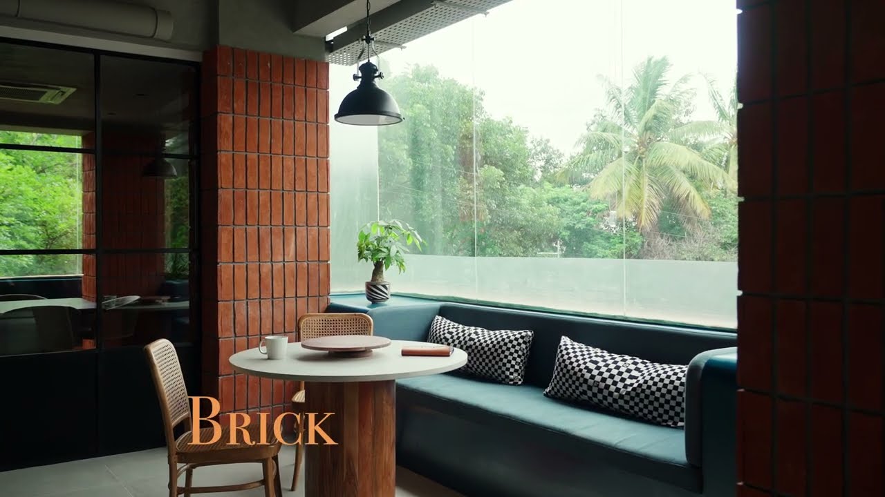 The Brick & Beam Office — A Cinematic Study of Material & LightDesigned by Weespace Interiors