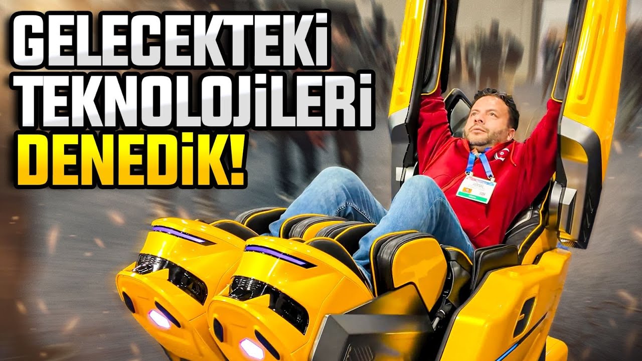 Olamaz b&ouml;yle teknolojiler 😎 CES 2025 ilk vLog!