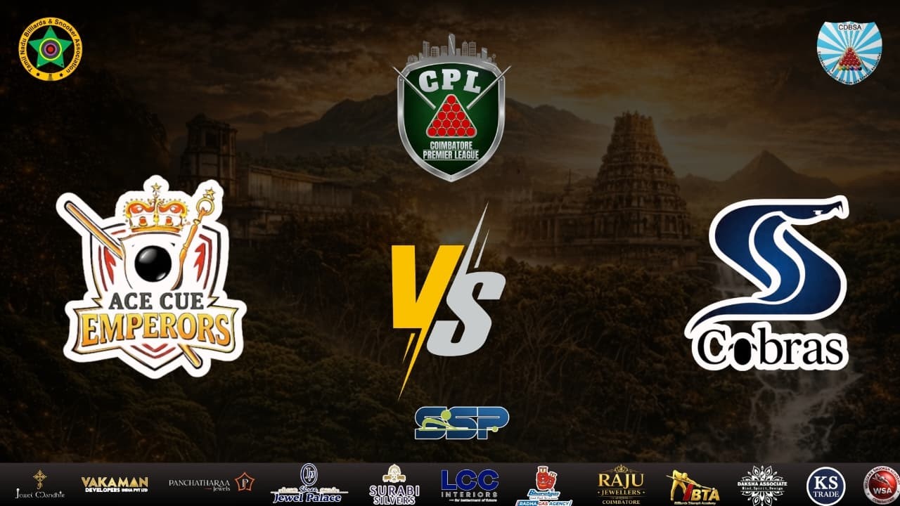 Ace Cue Emperors Vs Cue Cobras  - Group Stage T-3