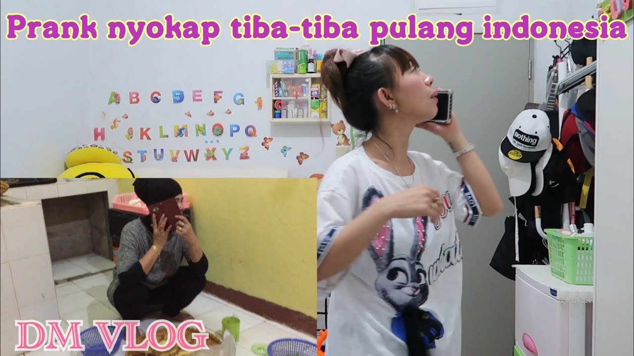 PRANK BERHASIL| NYOKAP SAMPAI JALAN KAKI SAKING TAKUTNYA
