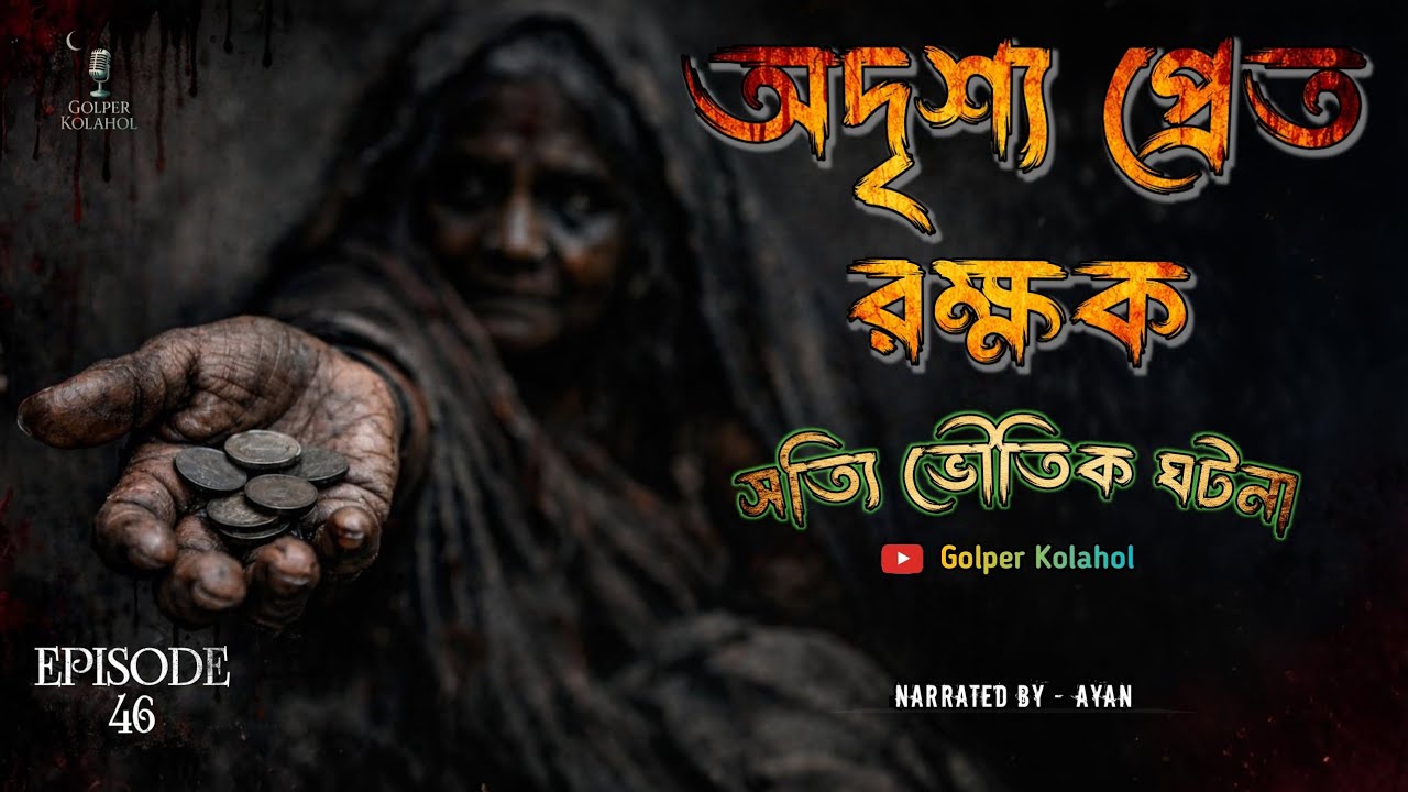অদৃশ্য প্রেত রক্ষক | Sotti Bhoutik Ghotona | @GolperKolahol Episode - 46 | True Horror Story